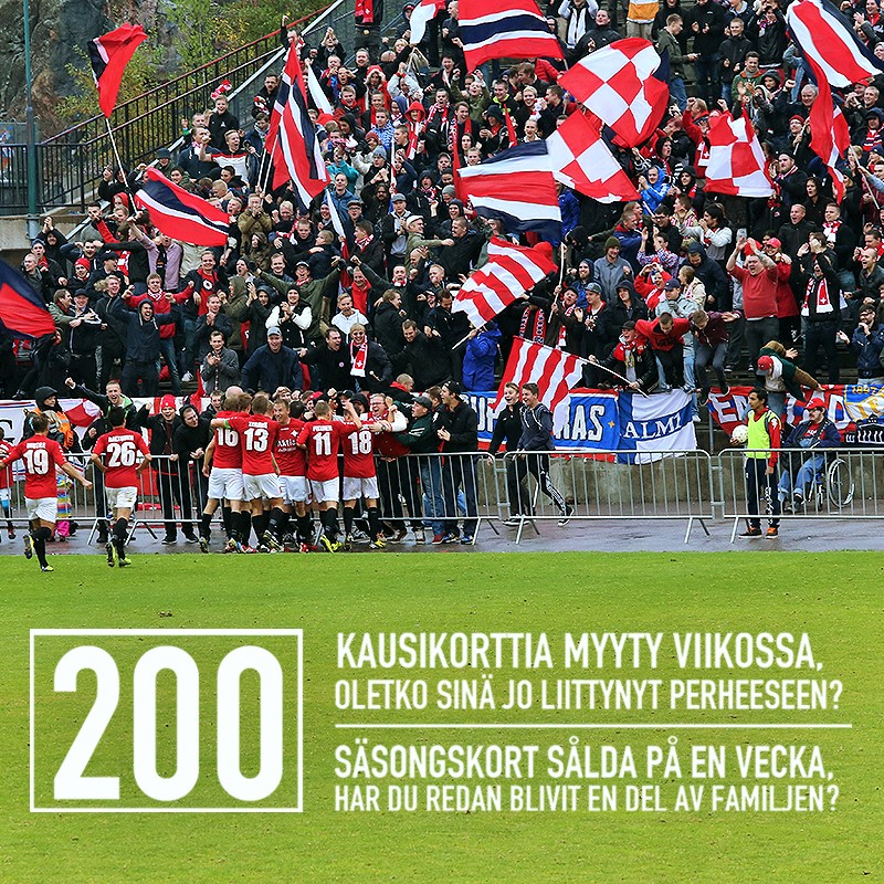 HIFK myynyt 200 kausikorttia ensimmäisen viikon aikana – ilmianna potentiaalinen kausikortin hankkija