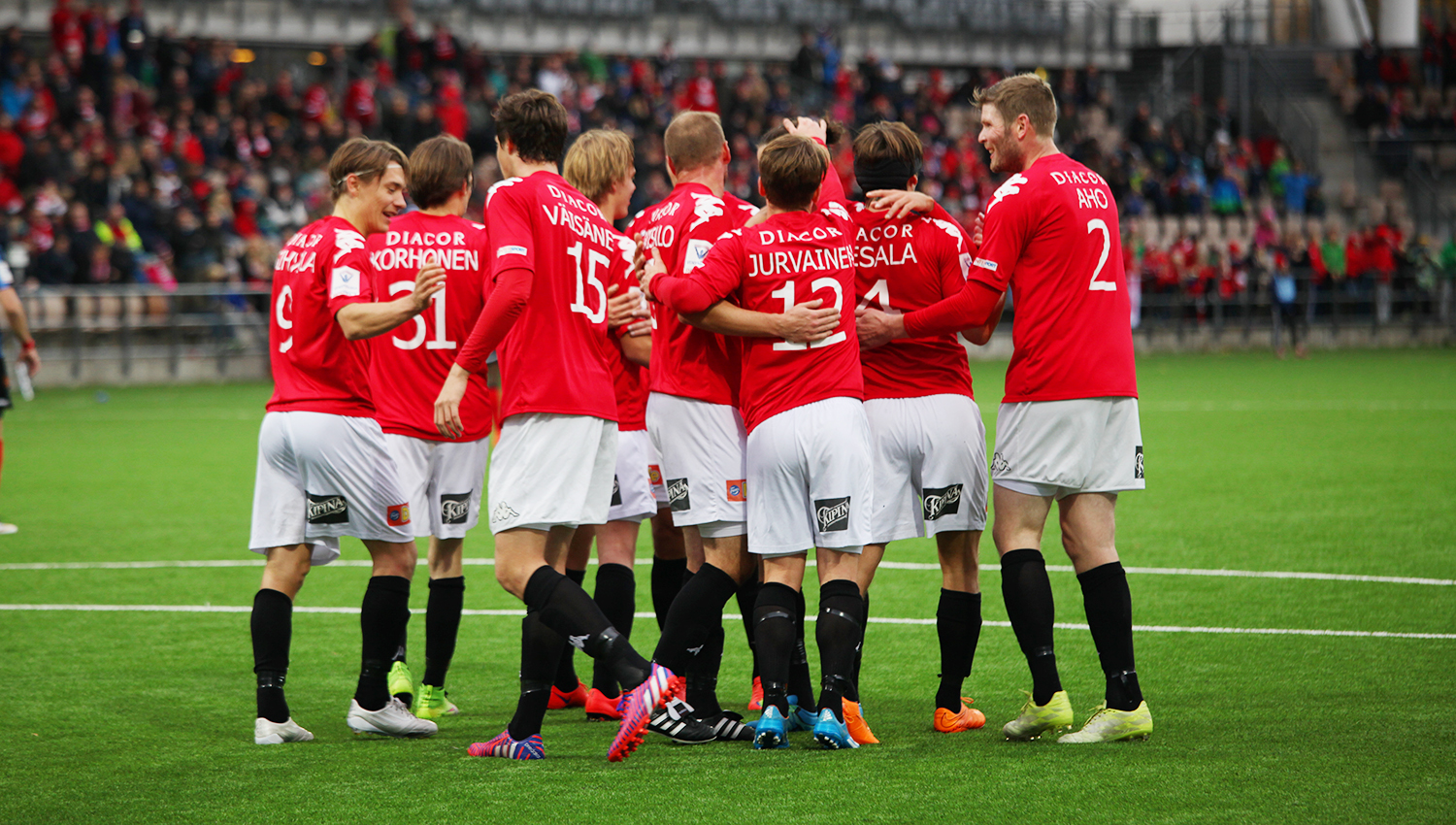 IFK:n historiallinen liigakausi päättyi kotivoittoon – kiitos kannattajille kaudesta 2015!