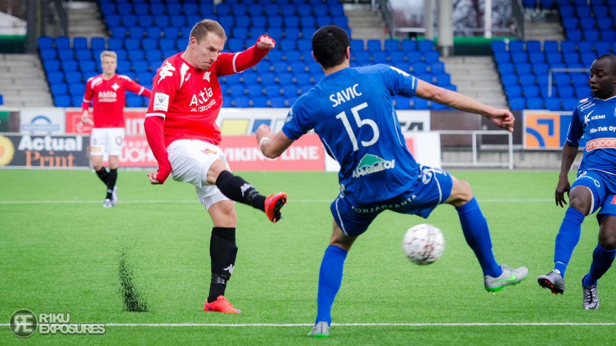 HELSINKI, FINLAND 2016-04-25. Veikkausliiga: HIFK - PS Kemi at Sonera Stadium in Helsinki, Finland. (Photo: Riku Laukkanen/R1ku Exposures)