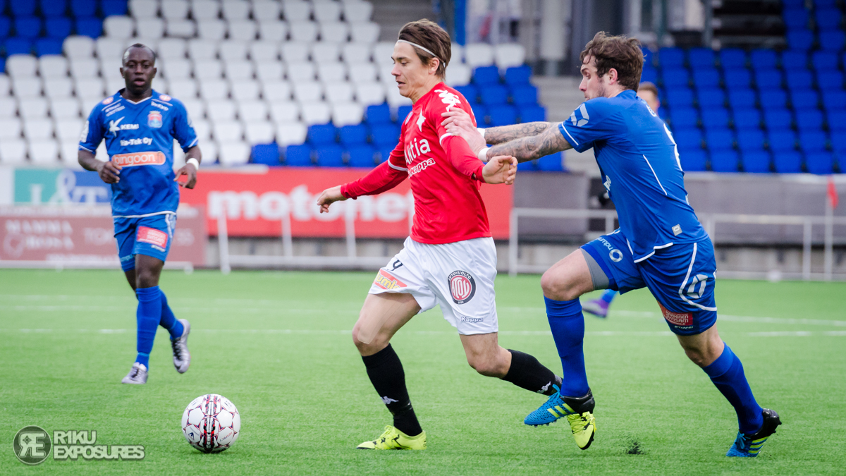 HELSINKI, FINLAND 2016-04-25. Veikkausliiga: HIFK - PS Kemi at Sonera Stadium in Helsinki, Finland. (Photo: Riku Laukkanen/R1ku Exposures)