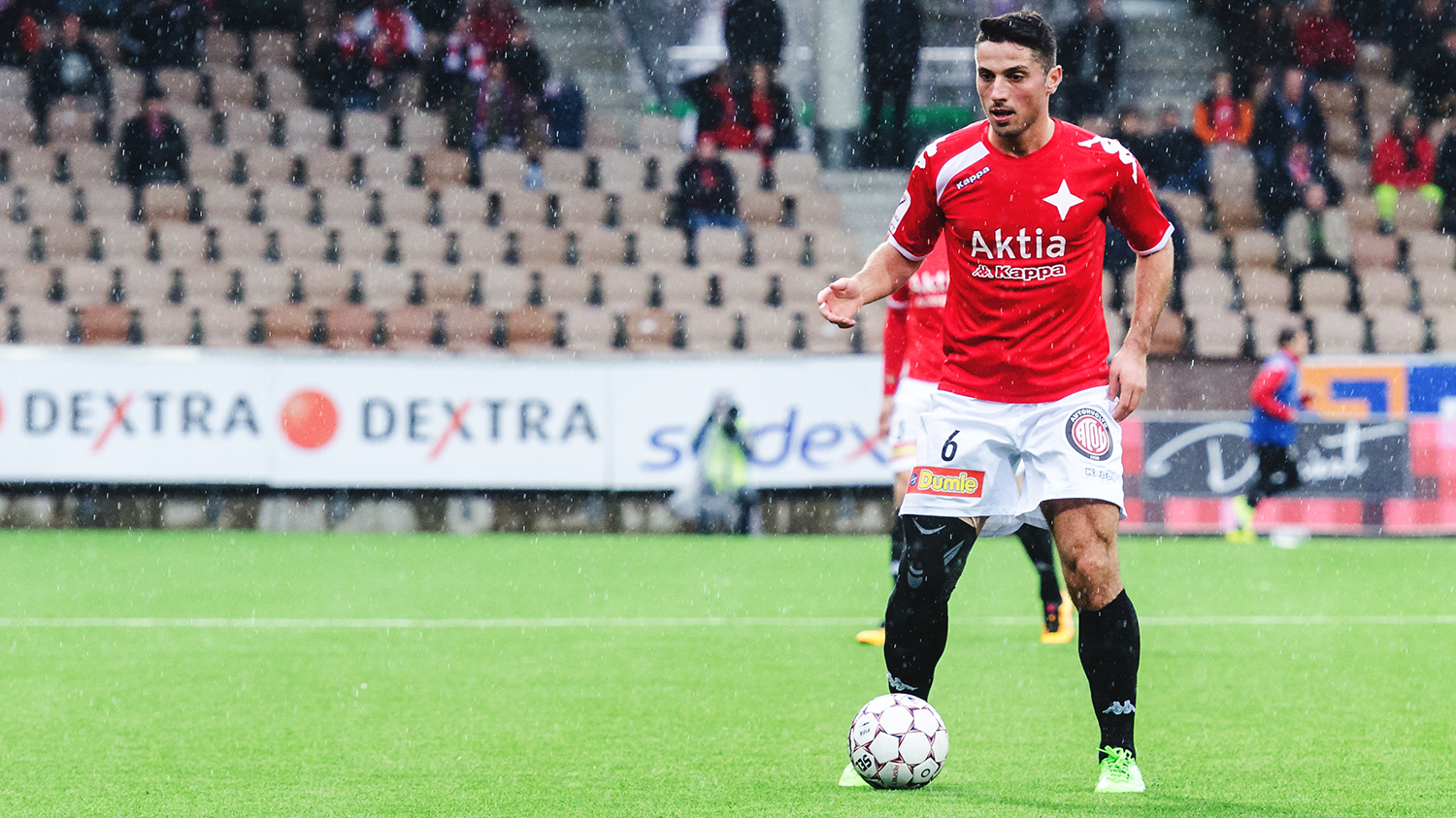 HELSINKI, FINLAND 2016-04-28. Veikkausliiga: HIFK - KuPS at Sonera Stadium in Helsinki, Finland. (Photo: Riku Laukkanen/R1ku Exposures)