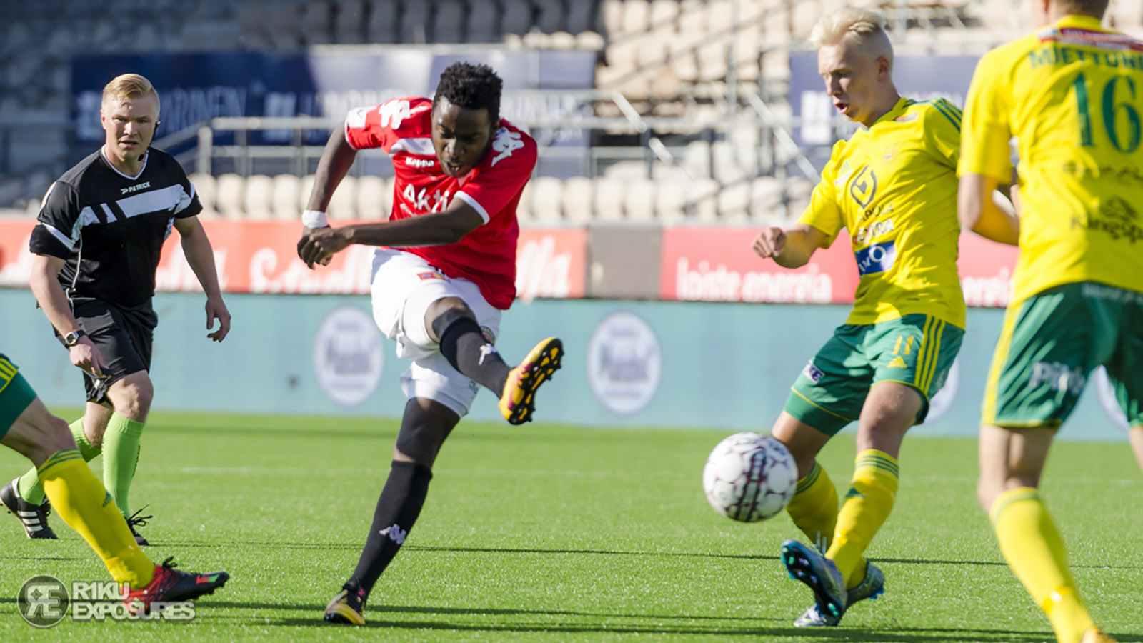 Veikkausliiga-ottelussa HIFK - Ilves, Sonera Stadiumilla, 29. toukokuuta 2016.