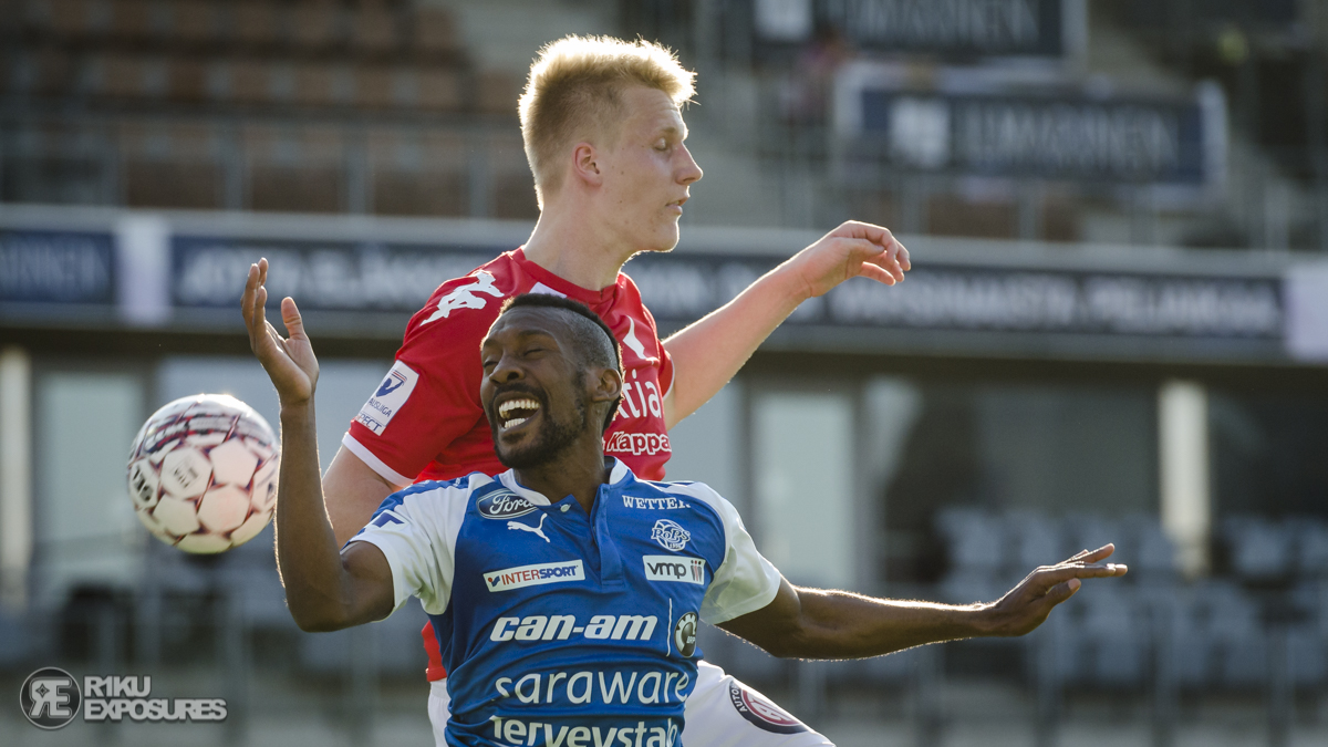 Veikkausliiga-ottelussa HIFK - RoPS, Sonera Stadiumilla, 9. toukokuuta 2016.