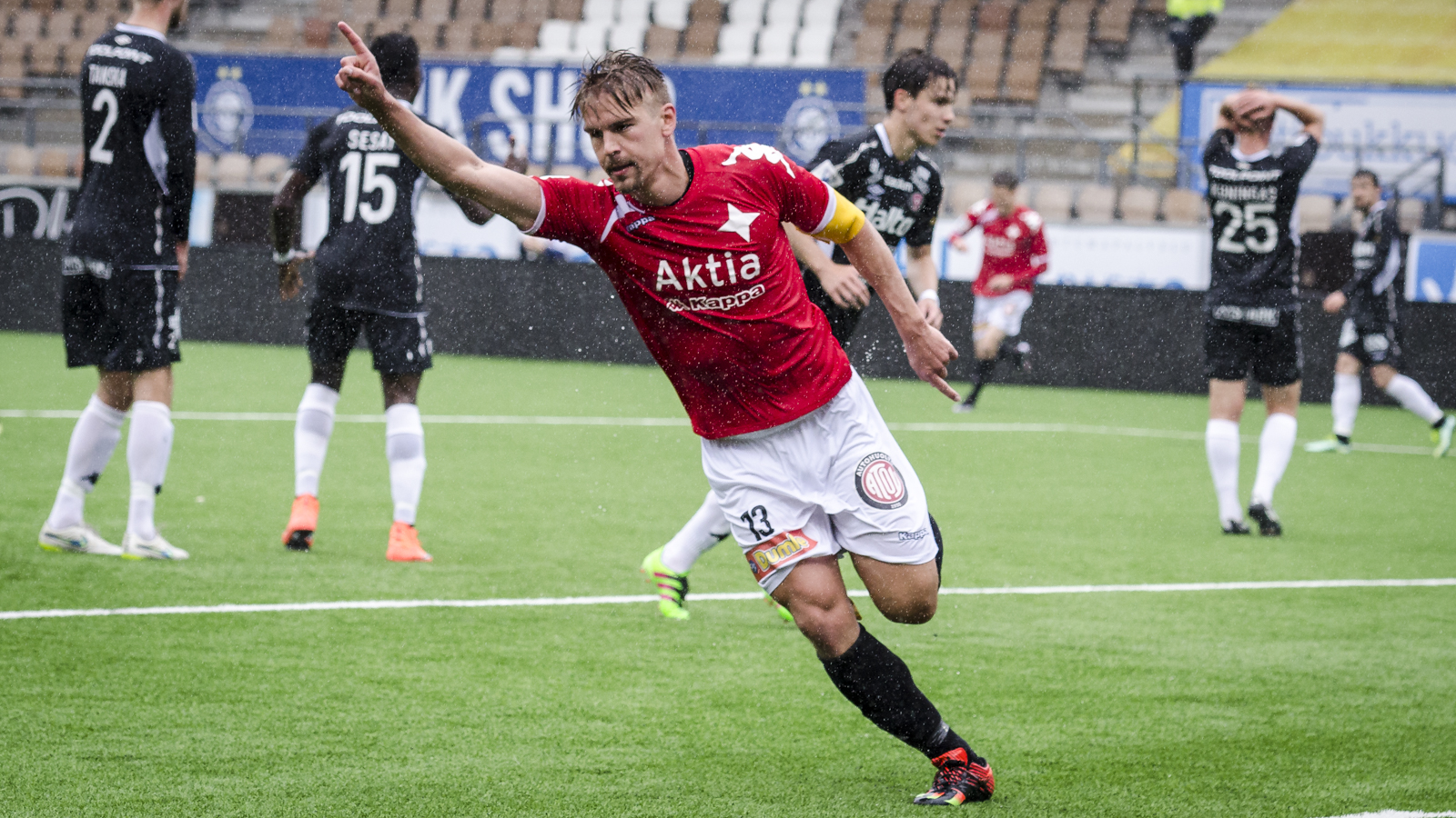 Veikkausliiga-ottelussa HIFK - FC Lahti, Sonera Stadiumilla, 18. kesäkuuta 2016.