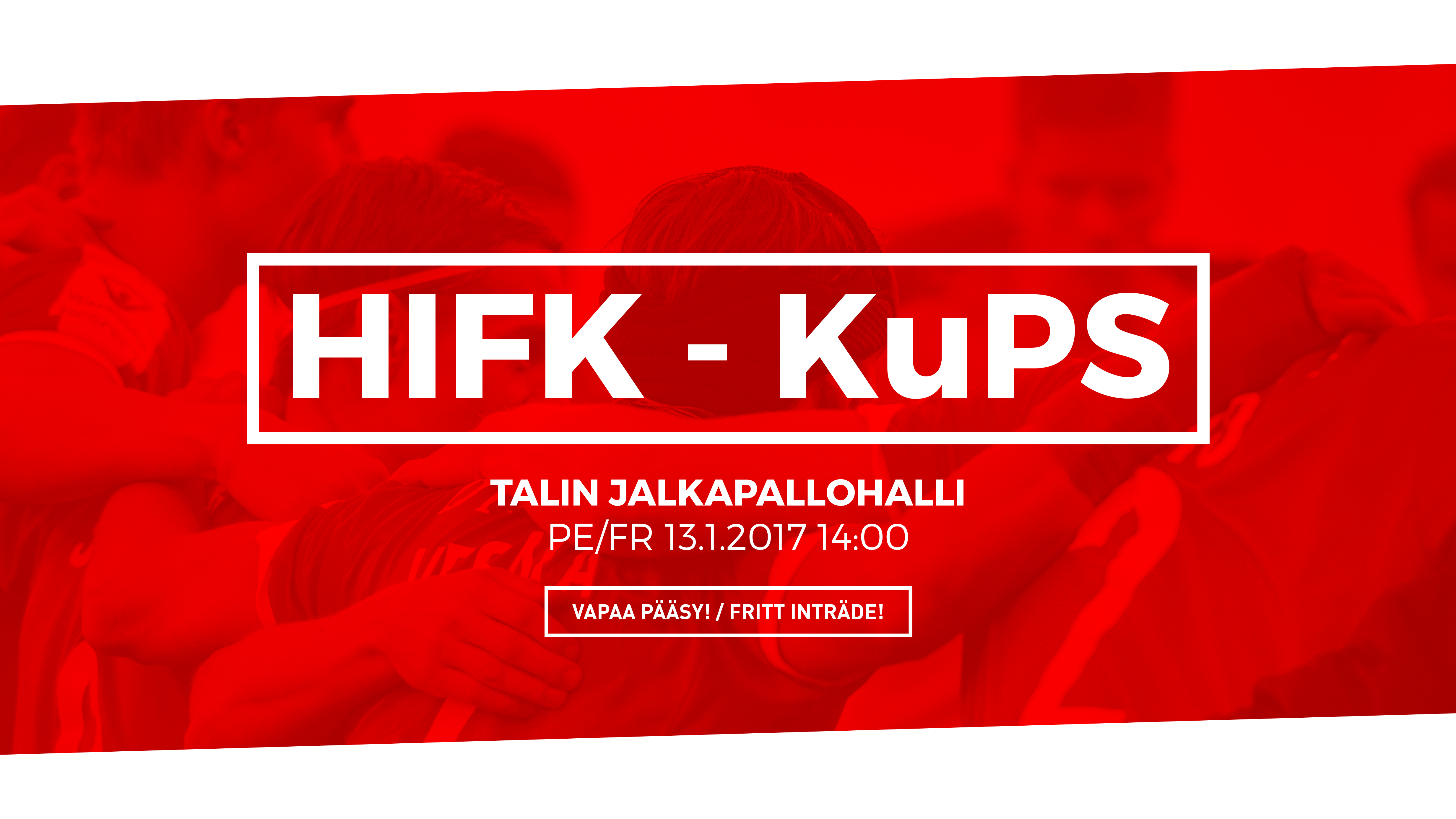 Otteluennakko: HIFK ja KuPS kohtaavat <br> harjoitusottelussa Talissa