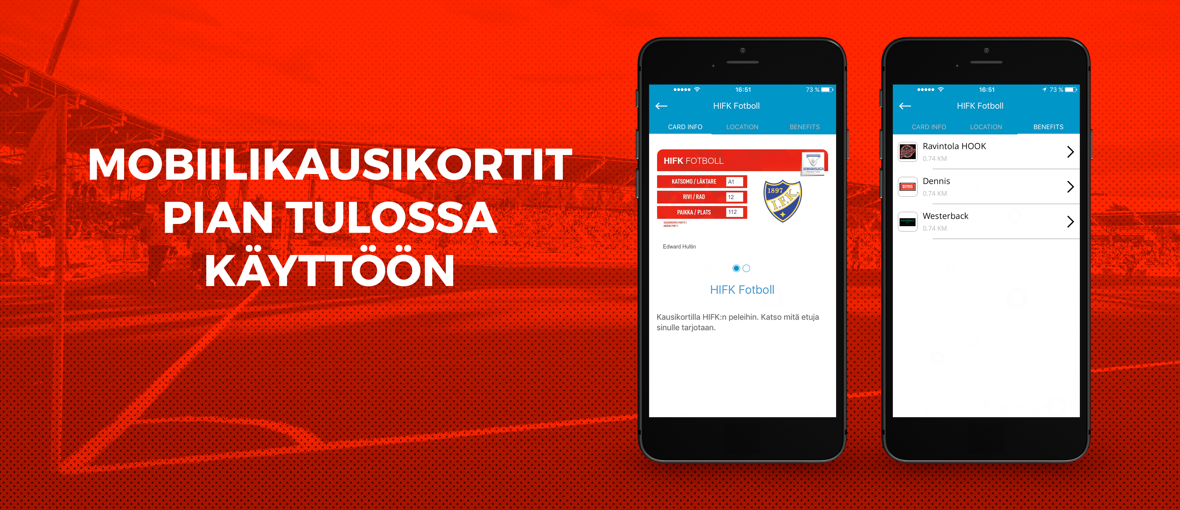 HIFK Fotboll ottaa käyttöön <br> mobiilikausikortin kaudelle 2017