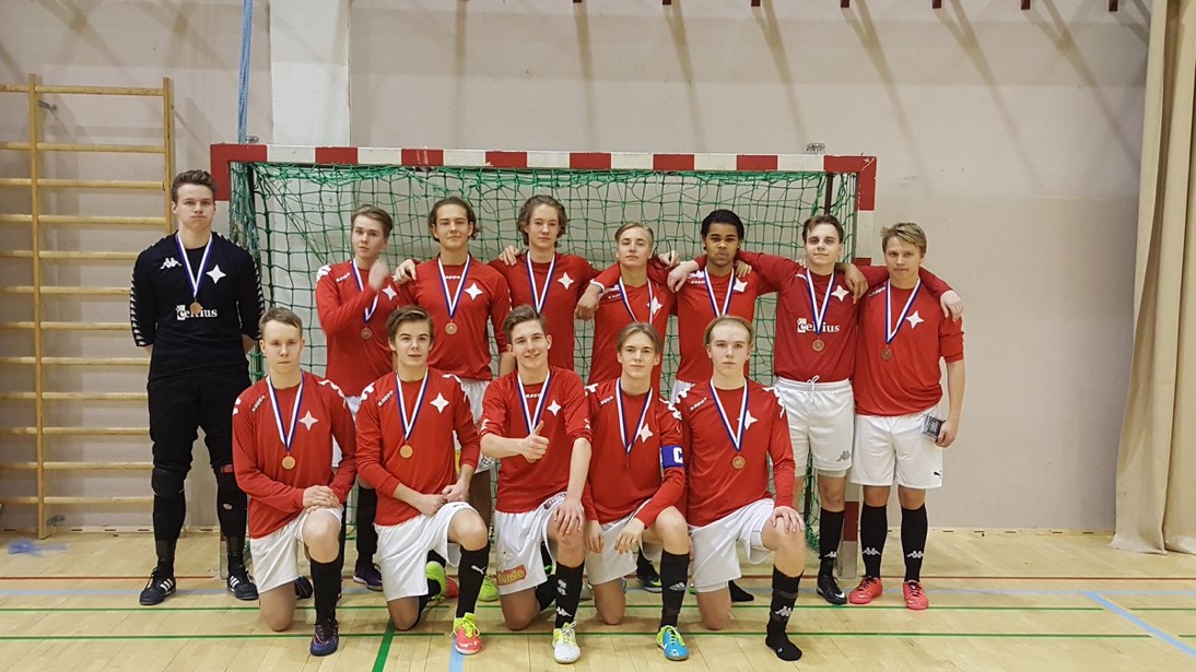 HIFK kolmas U19 Futsal Liigan finaaleissa