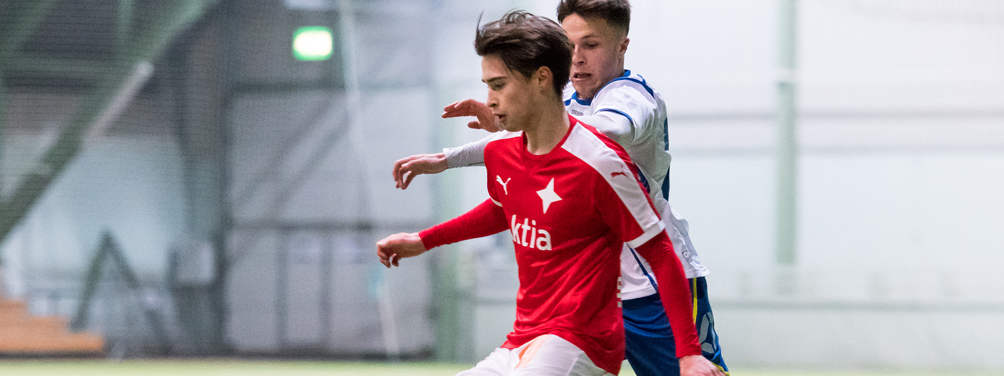 Nikolas Saira ja Eero Hyökyvirta <br> valittiin alle 18-vuotiaiden maajoukkueeseen