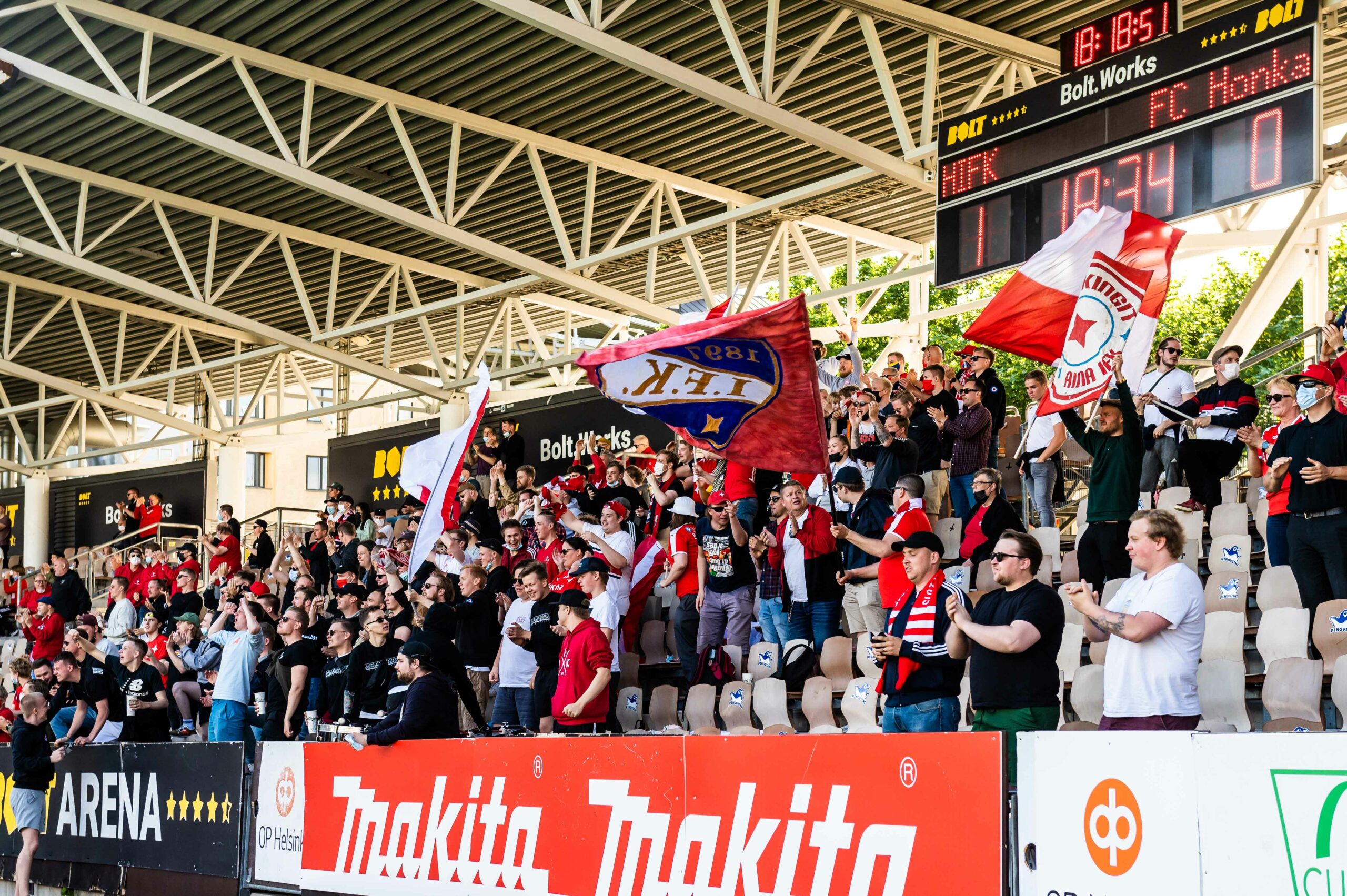 HIFK kaatoi FC Hongan kauden ensimmäisessä yleisön edessä pelatussa kotiottelussa