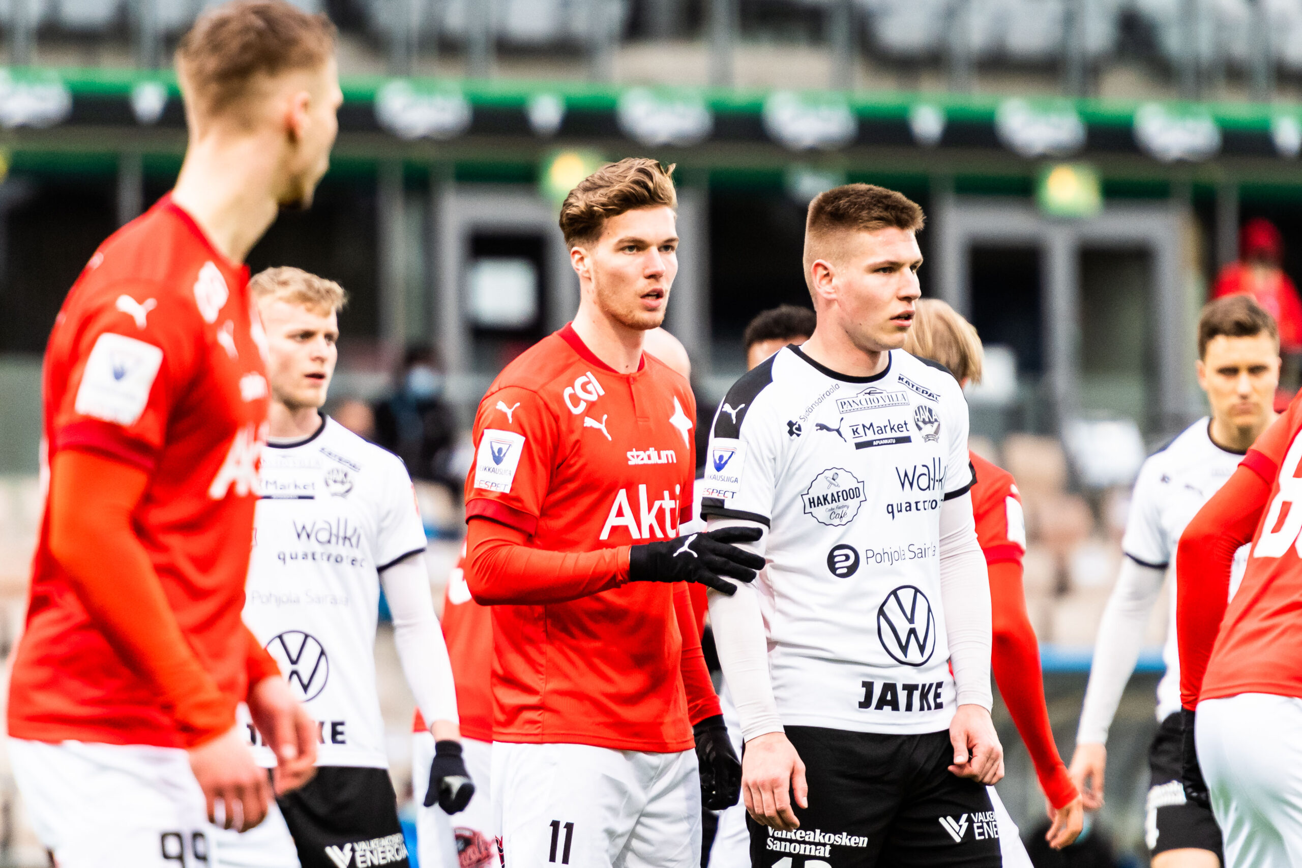 Veikkausliigan ottelu FC Haka – HIFK pelataan runkosarjan päätteeksi