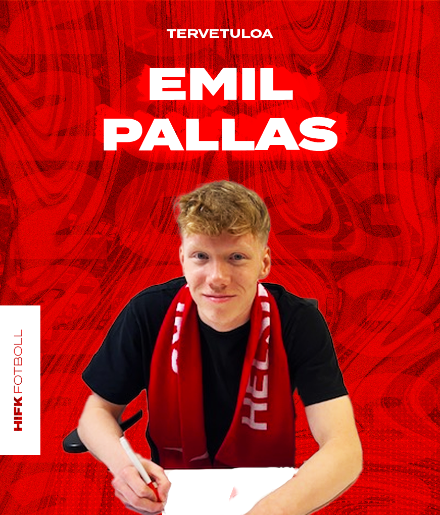 Emil Pallas ja HIFK sopimukseen