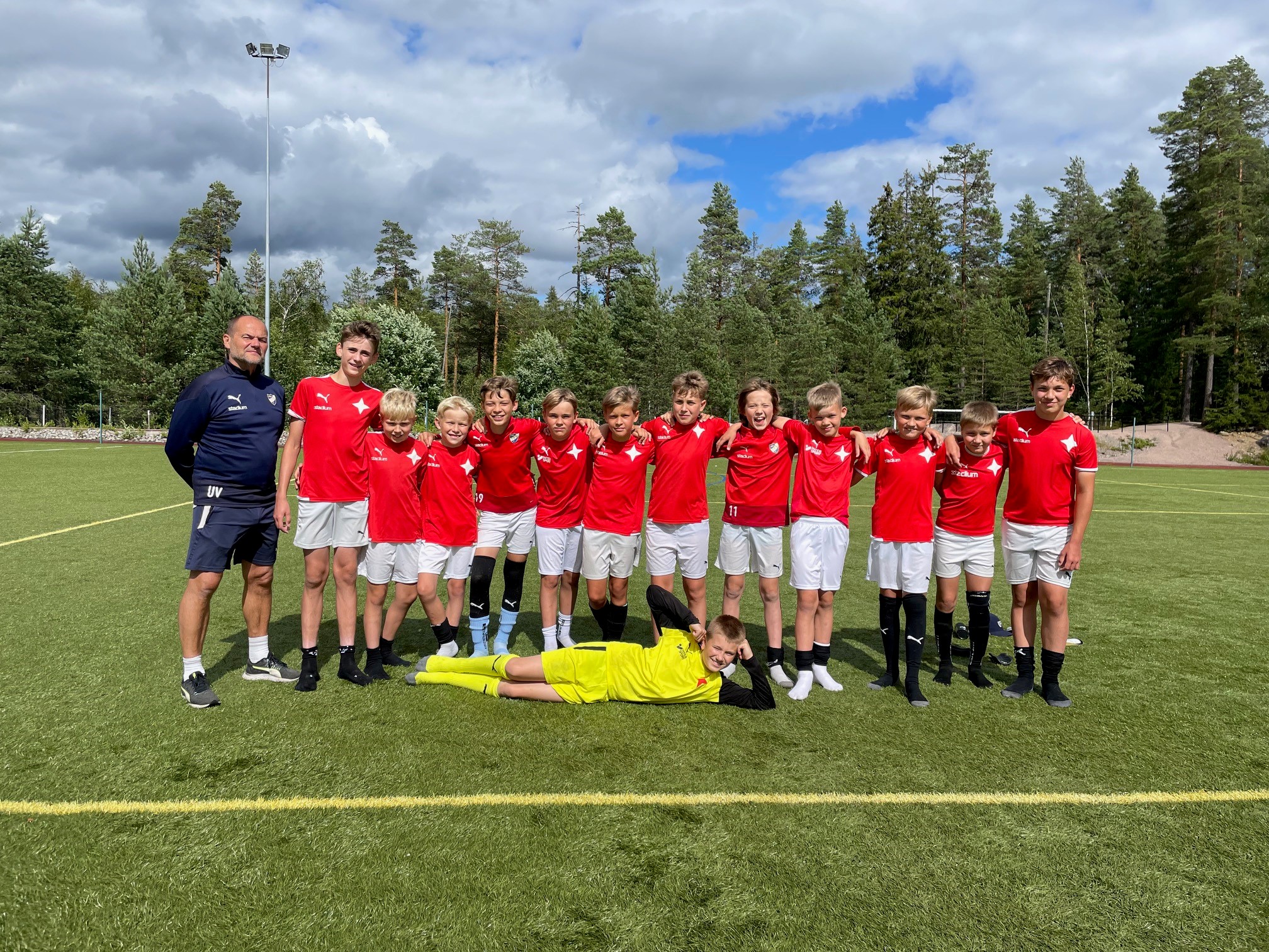 U12 joukkue nousi Ykköseen - HIFK Fotboll